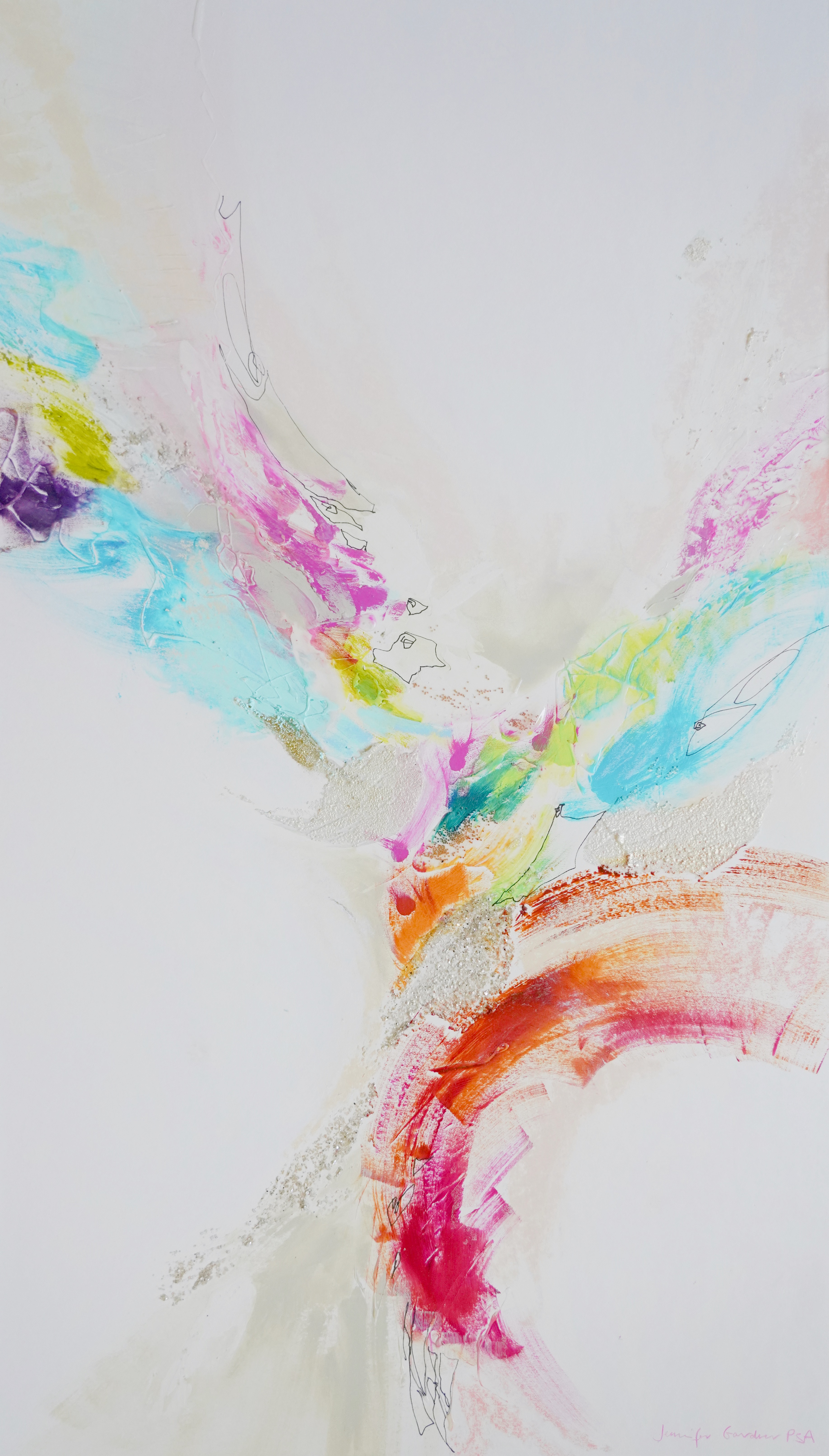 Flow Magenta with Blue 9