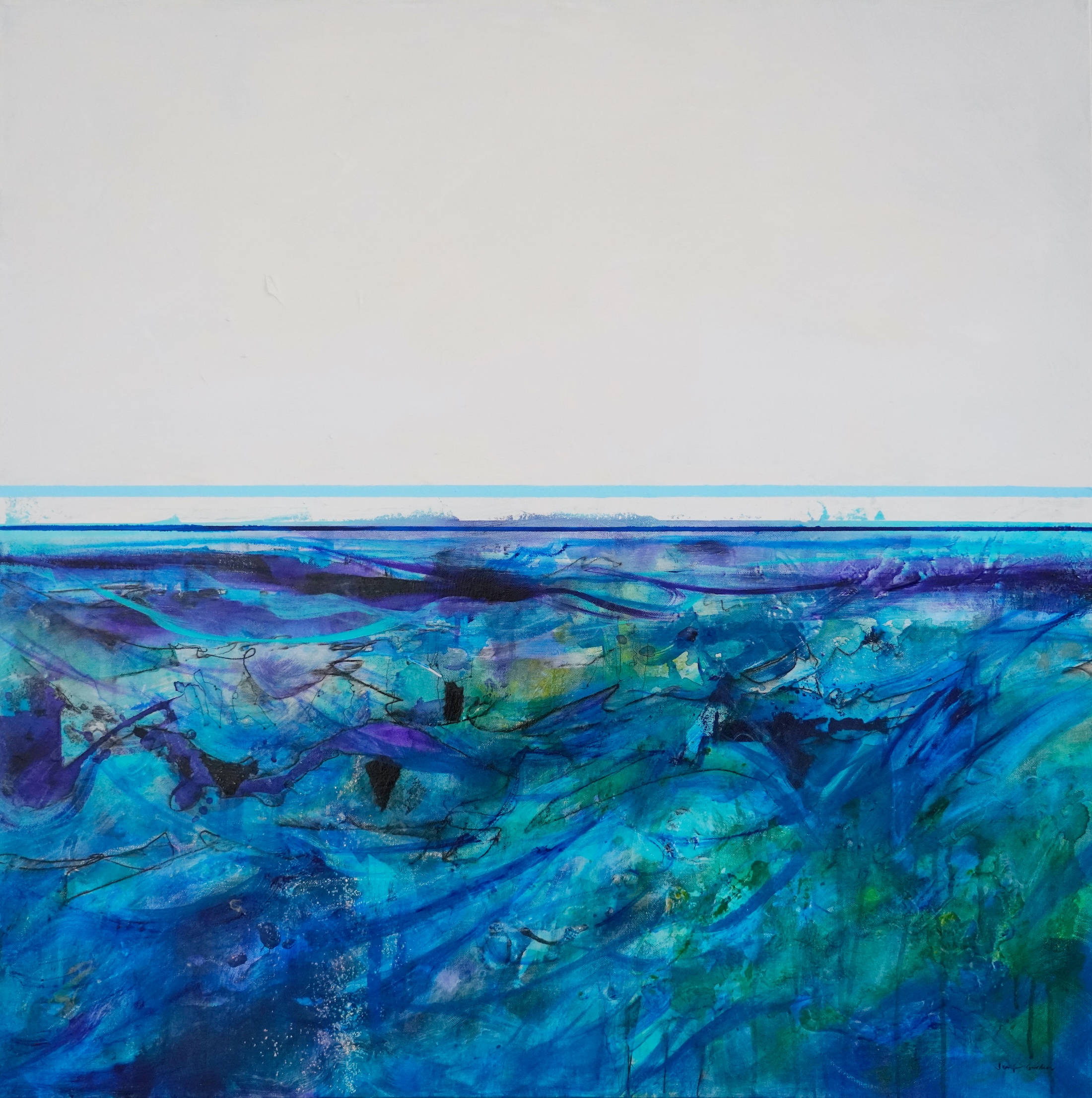 Ocean with Horizon 1