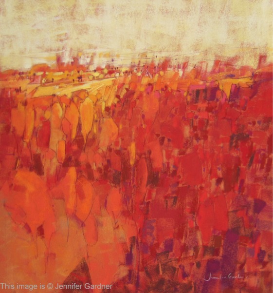 Citrus groves artwork